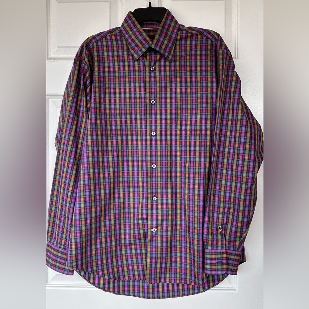 Robert Talbott Classic Men’s Shirt Size Medium